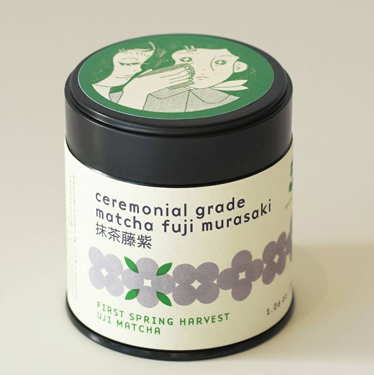Ceremonial Grade Matcha Fuji Murasaki Tin – Earthen