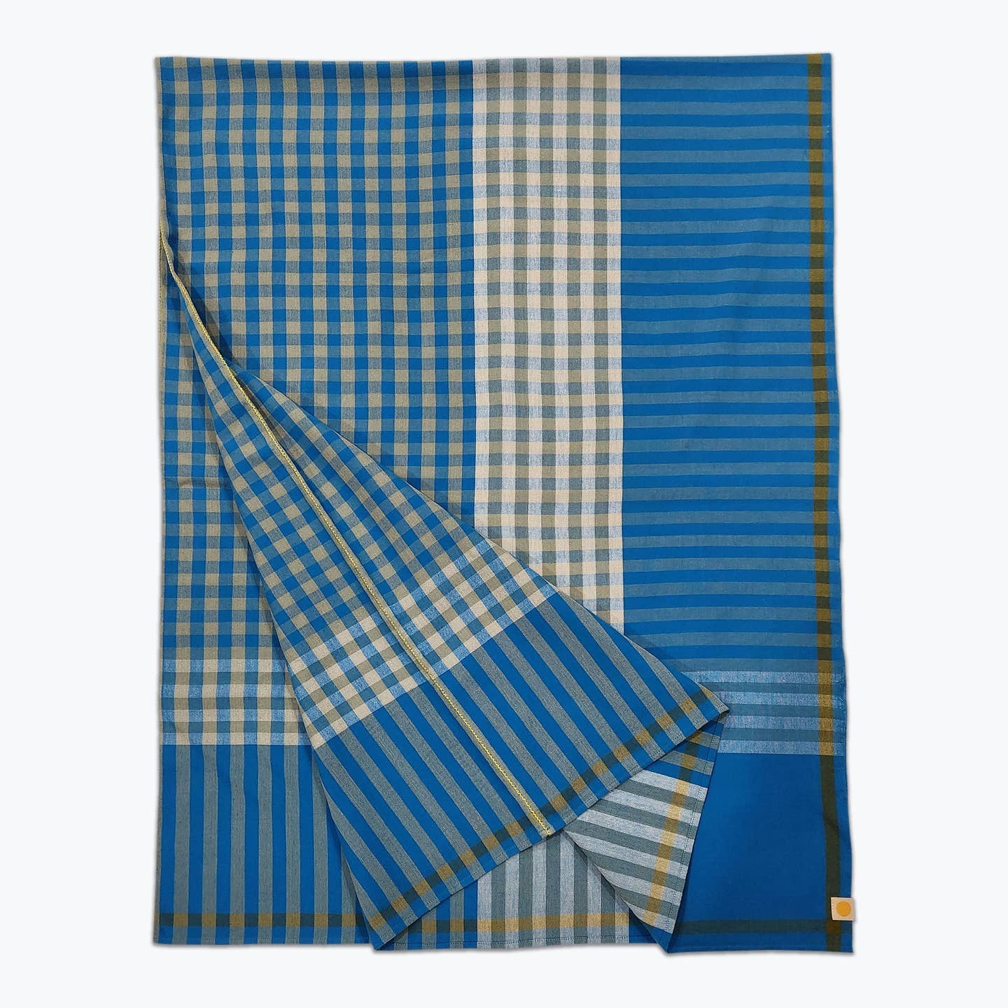 Grid Tablecloth - Lake