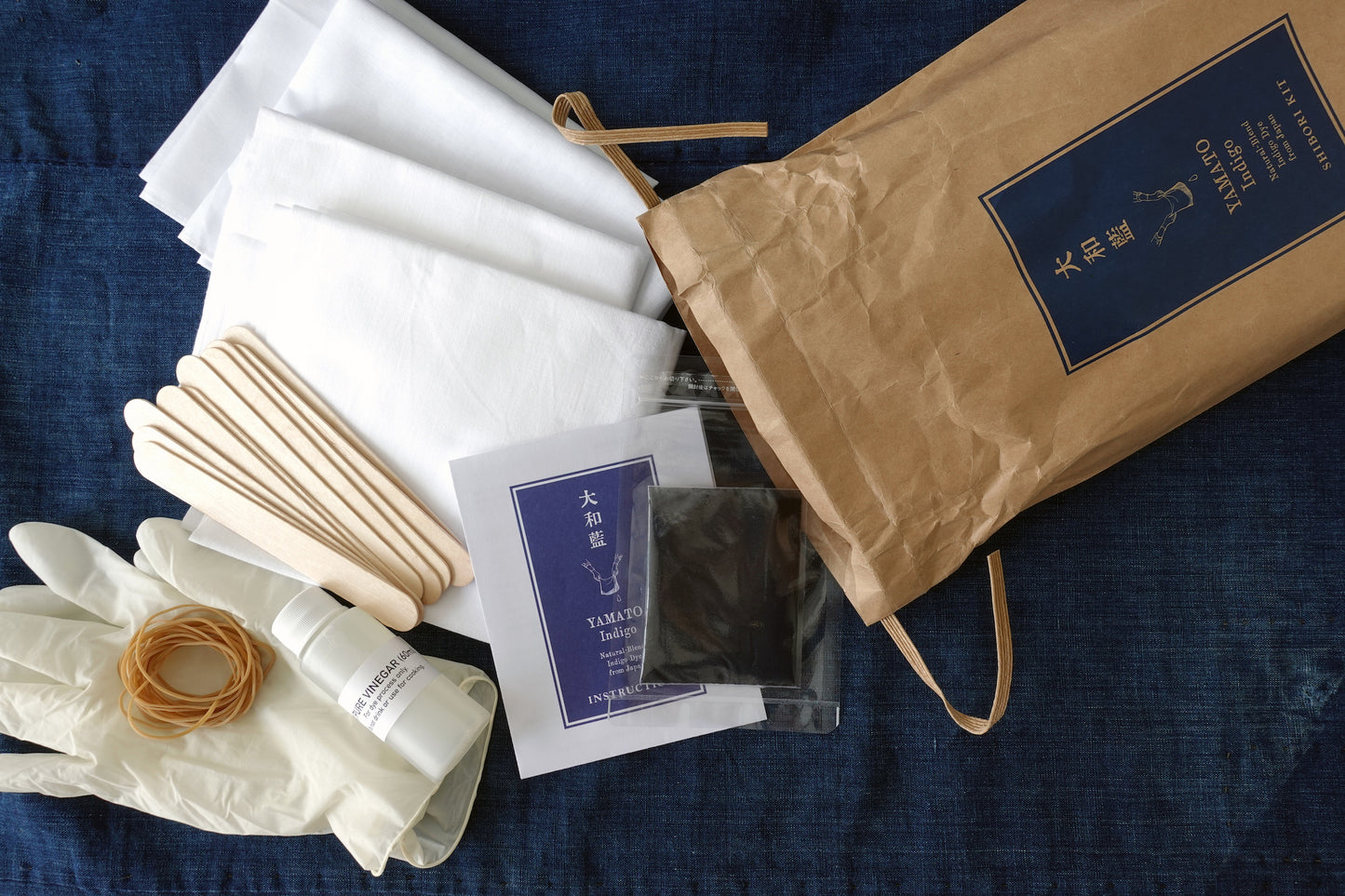 Indigo Tenugui Dye Kit