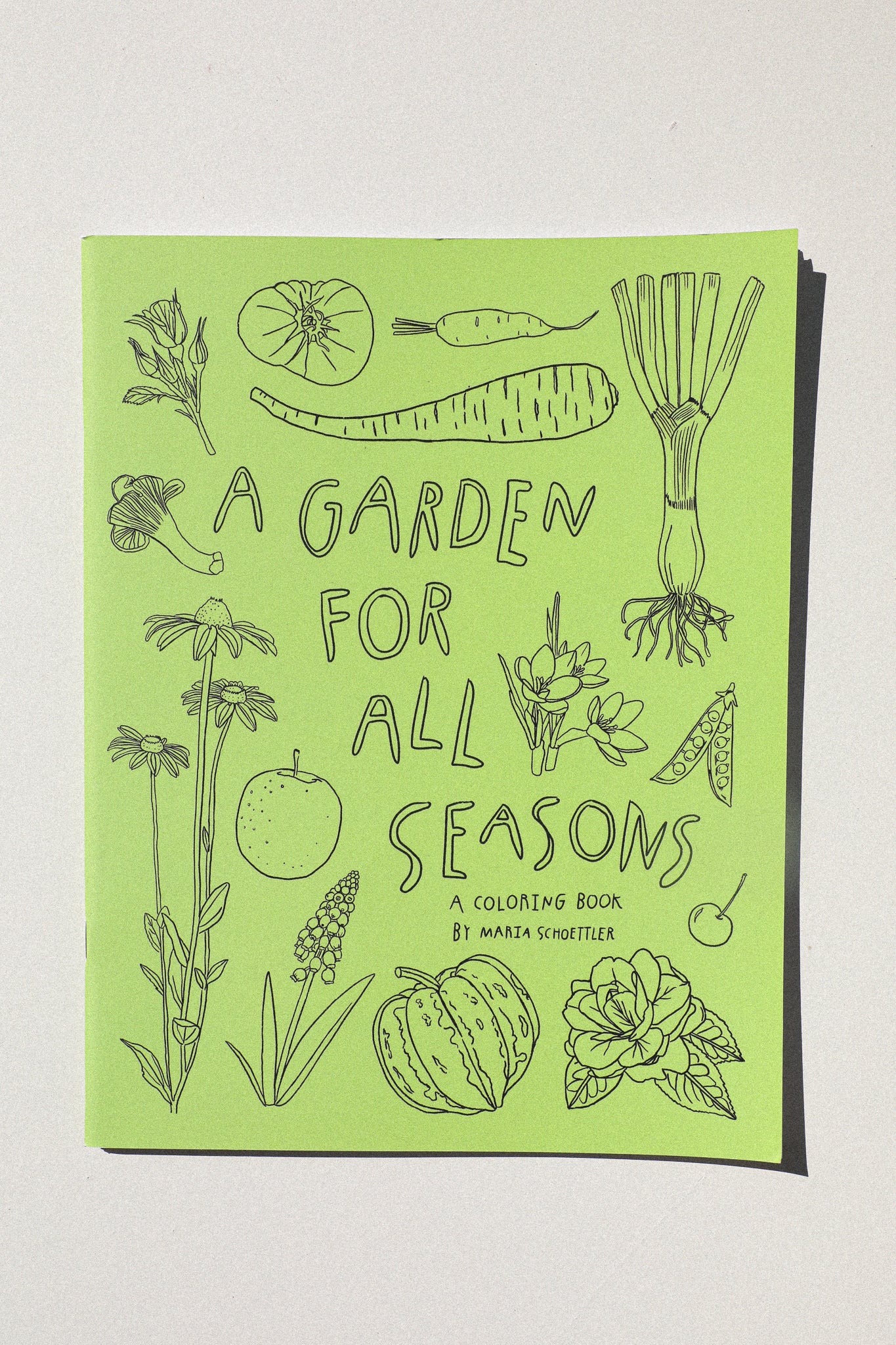 A Garden For All Seasons Coloring Book