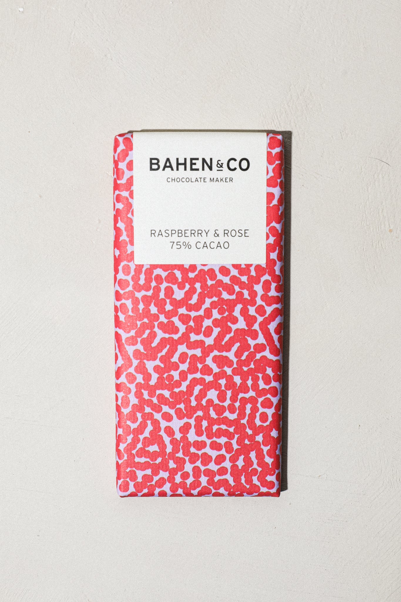 Raspberry & Rose Chocolate Bar