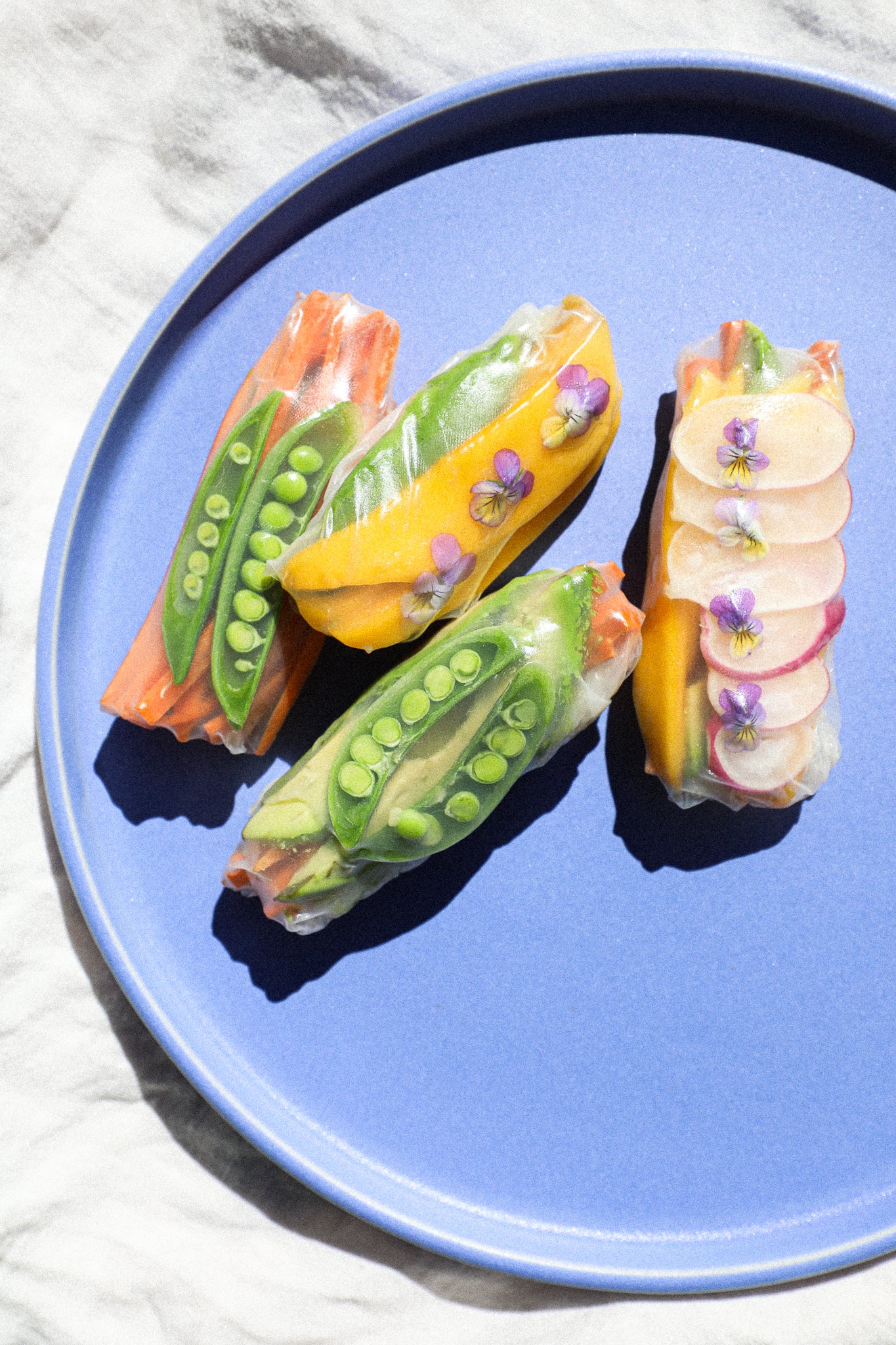 11" Plate / Forget Me Not