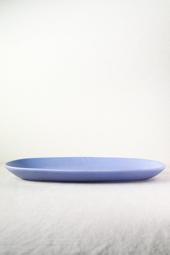 Oval Platter / Forget Me Not