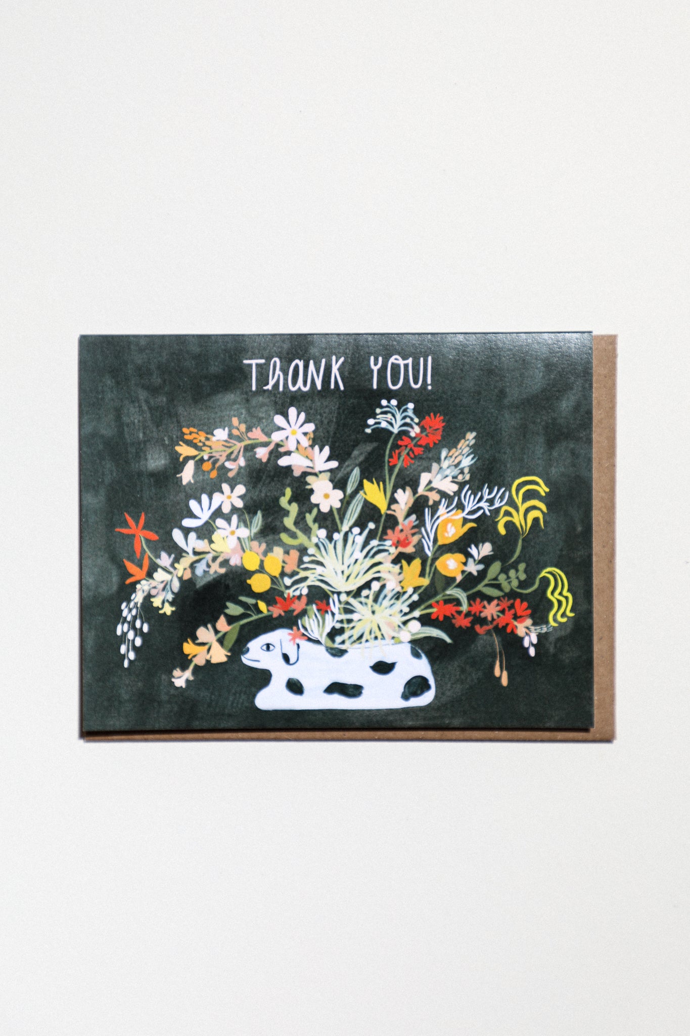 Thank You Dalmatian Greeting Card