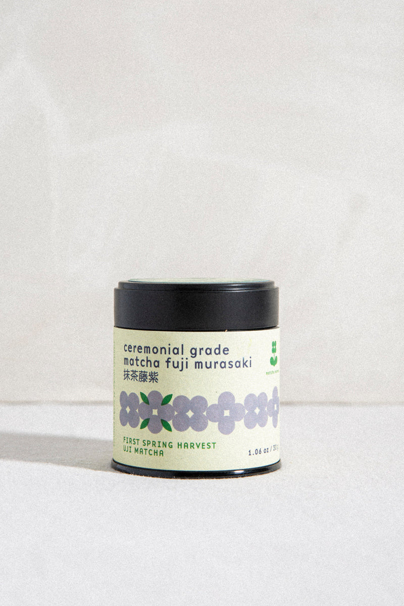 Ceremonial Grade Matcha Fuji Murasaki Tin – Earthen