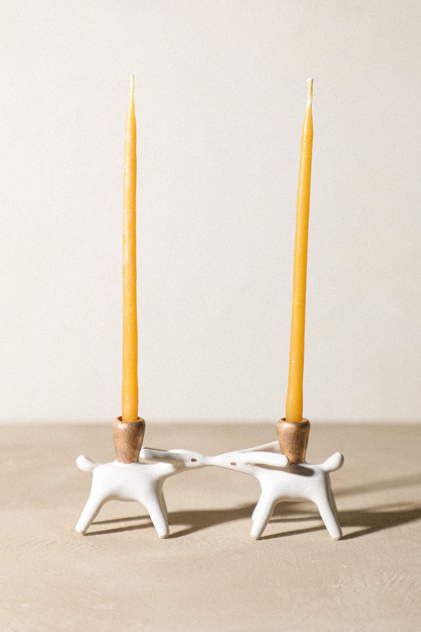 Coffee & Reishi - Kissing Critters Candle Holder