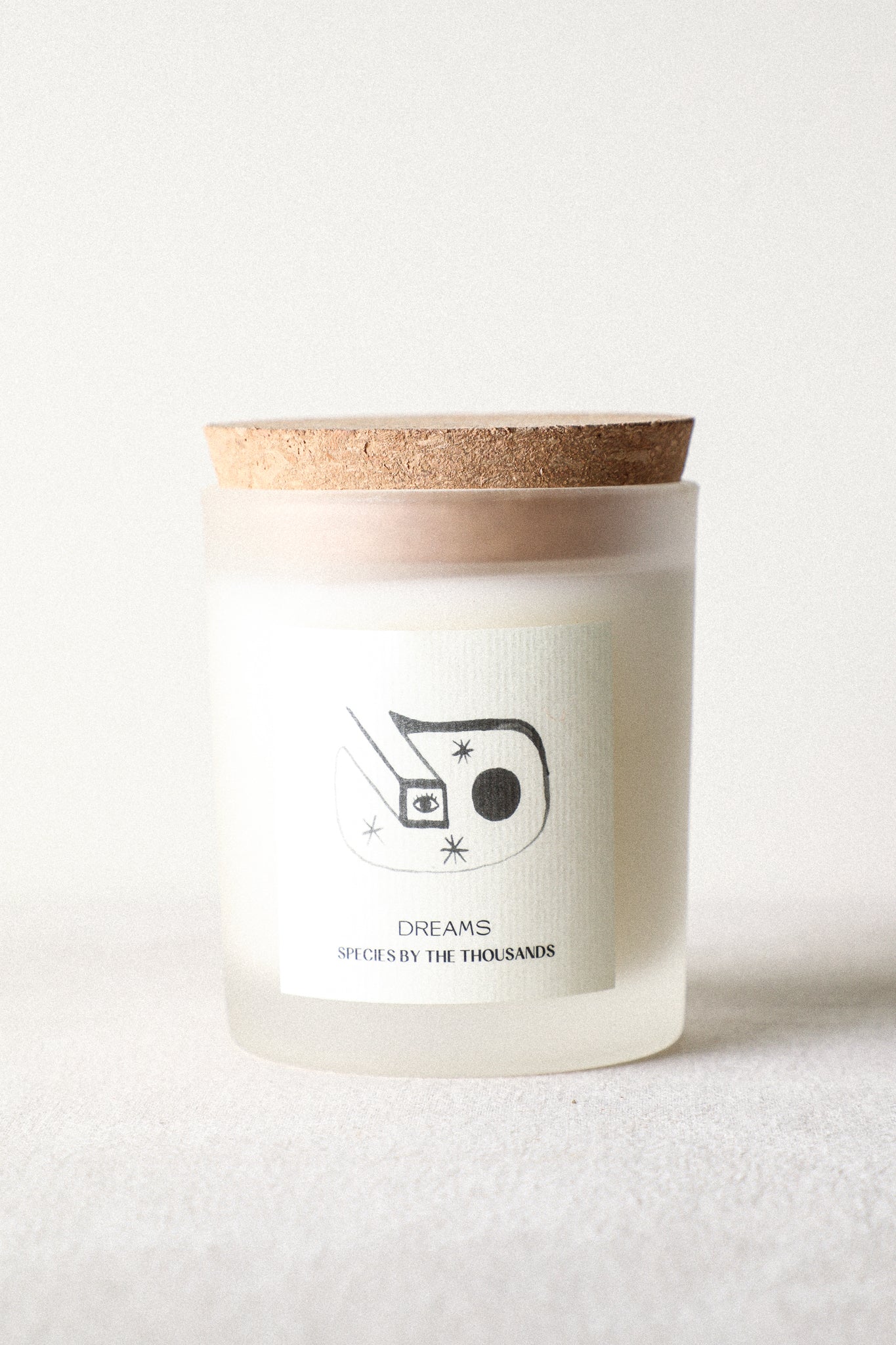 7.5 oz Frosted Candle