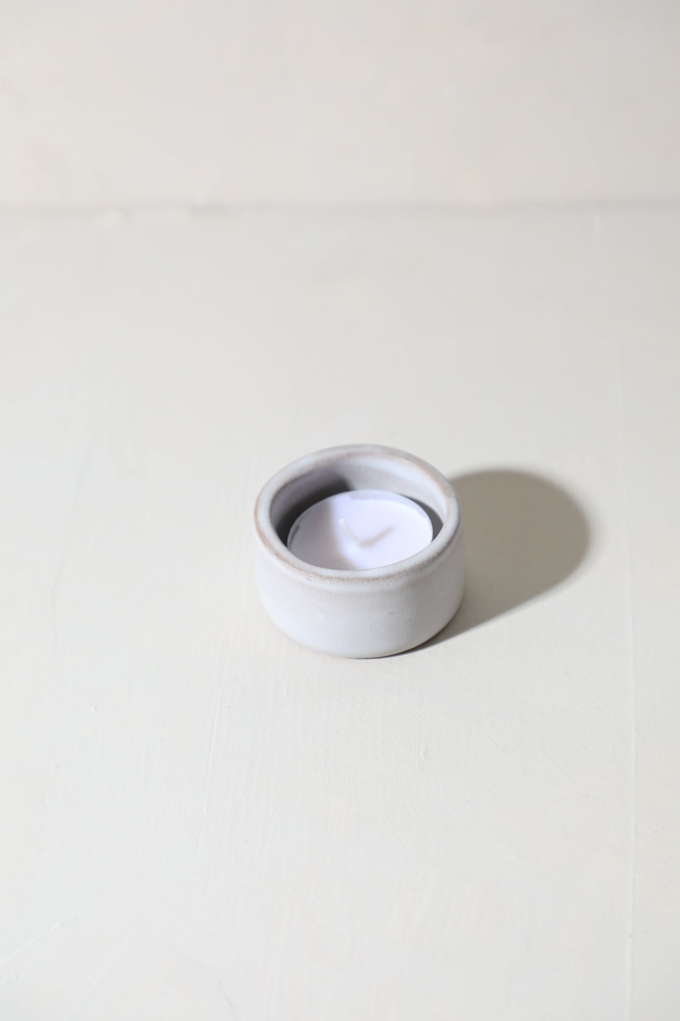 SECONDS - Tea Light Holder / Frost