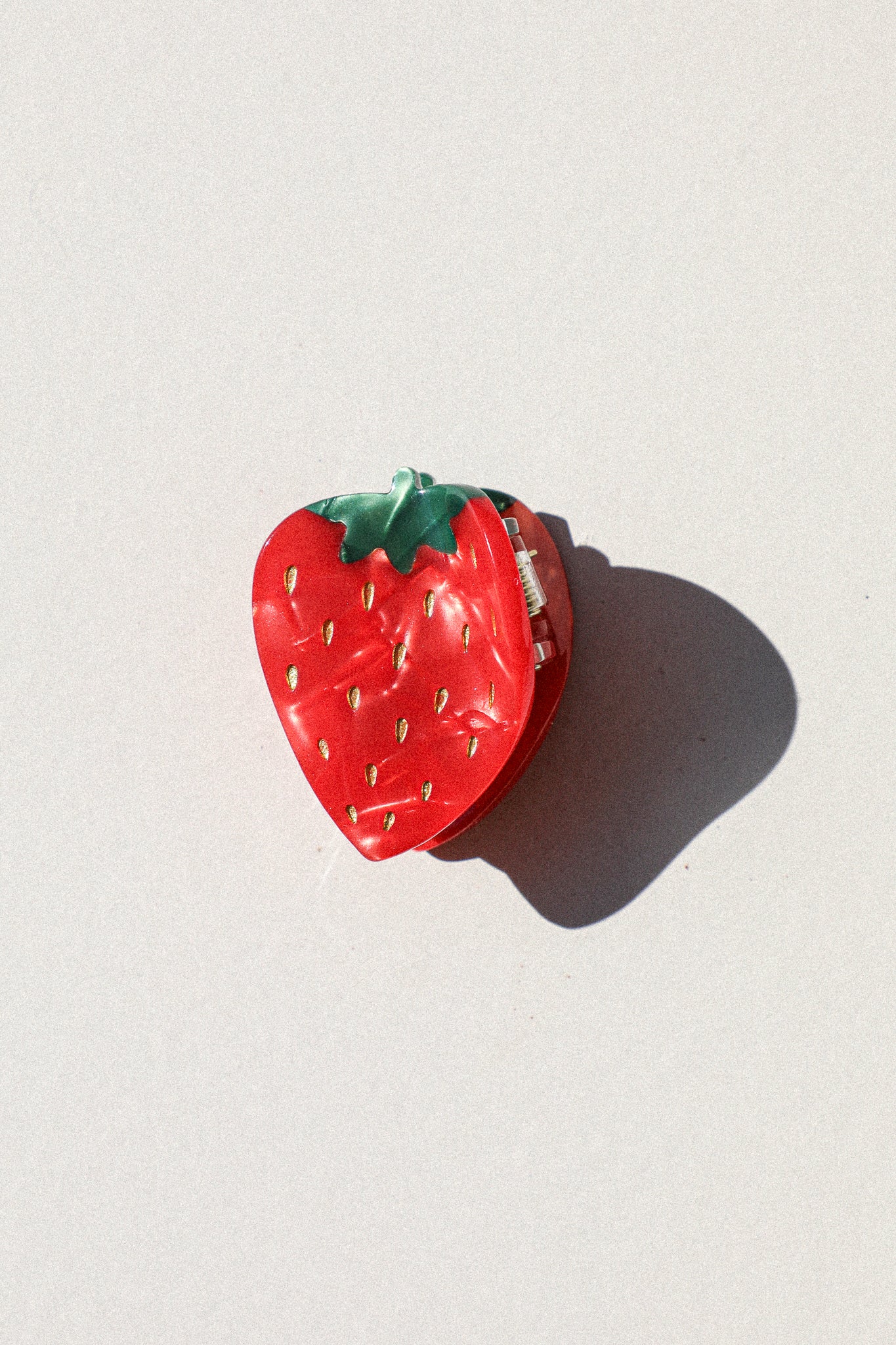 Mini Strawberry Claw Clip