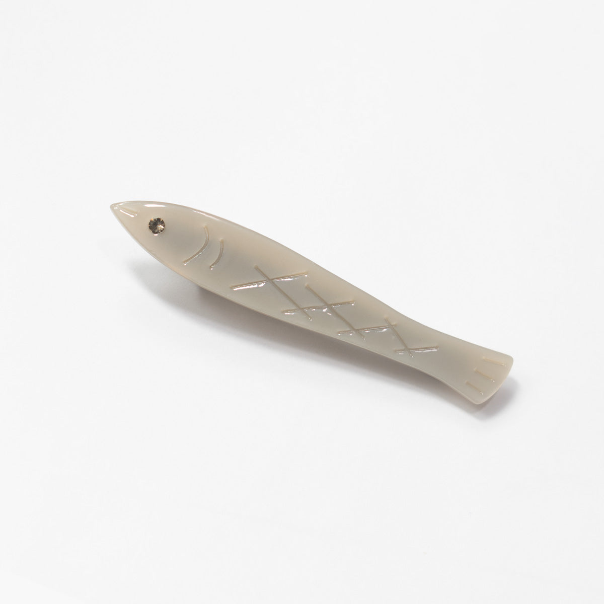 Sardine Hair Clip Earthen