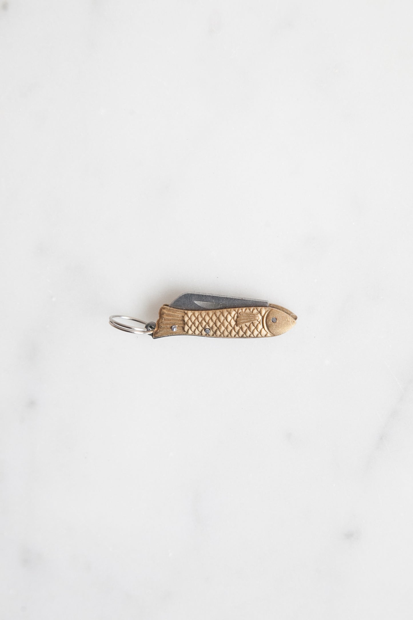 Folding Fish Knife Keychain
