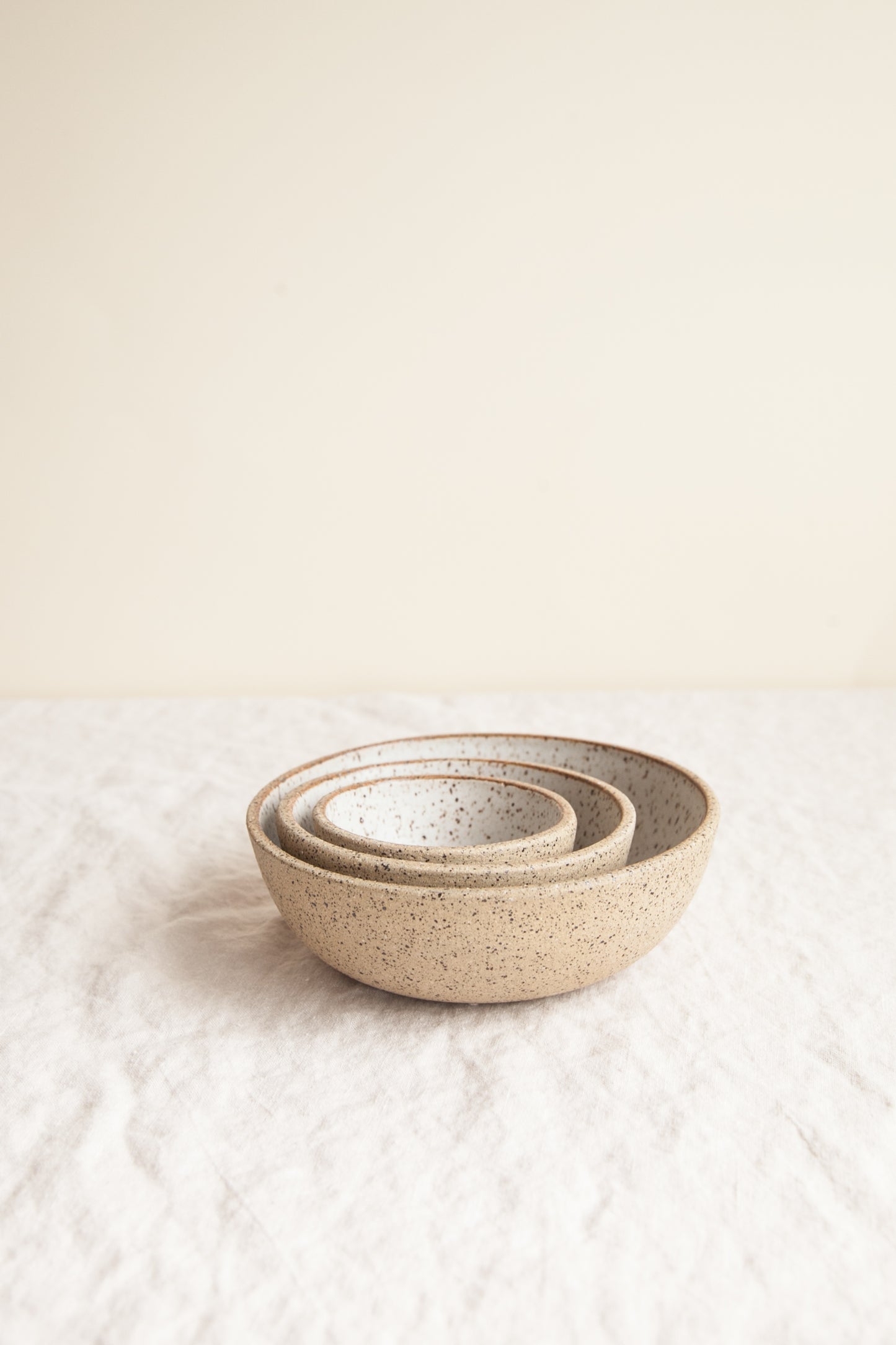 Nesting Spice Bowls / Sand