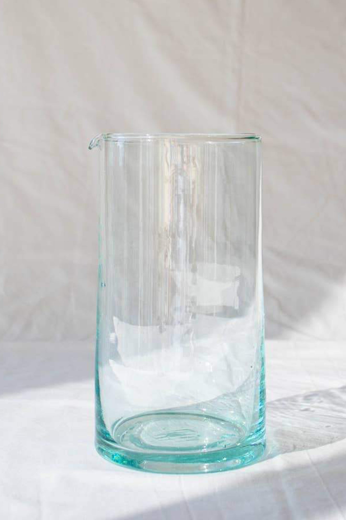 Moroccan Glass Pitcher