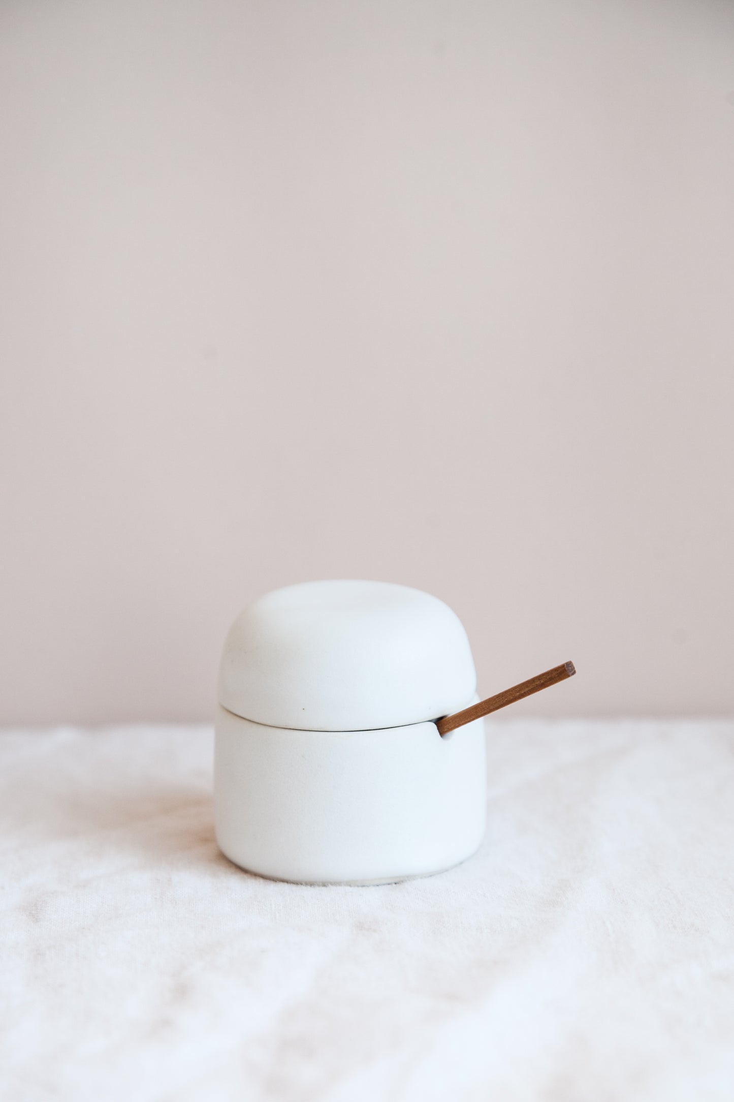 Salt Box + Spoon / Snow