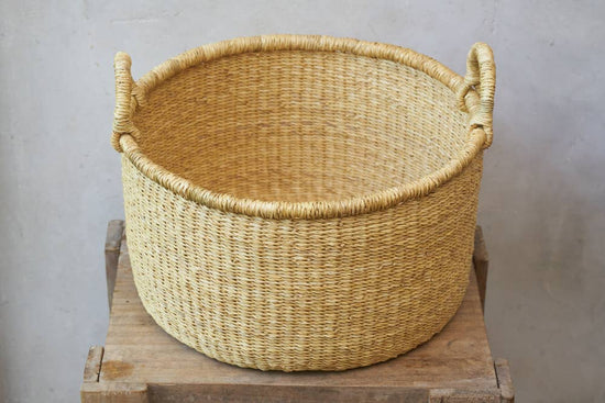 Short Bolga Laundry Basket