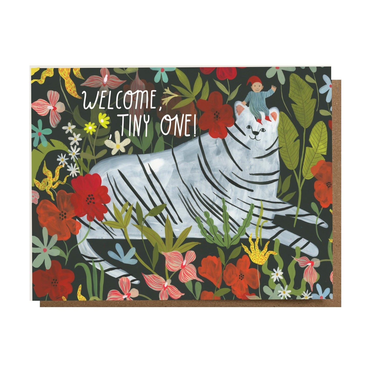 Welcome Tiny One Greeting Card