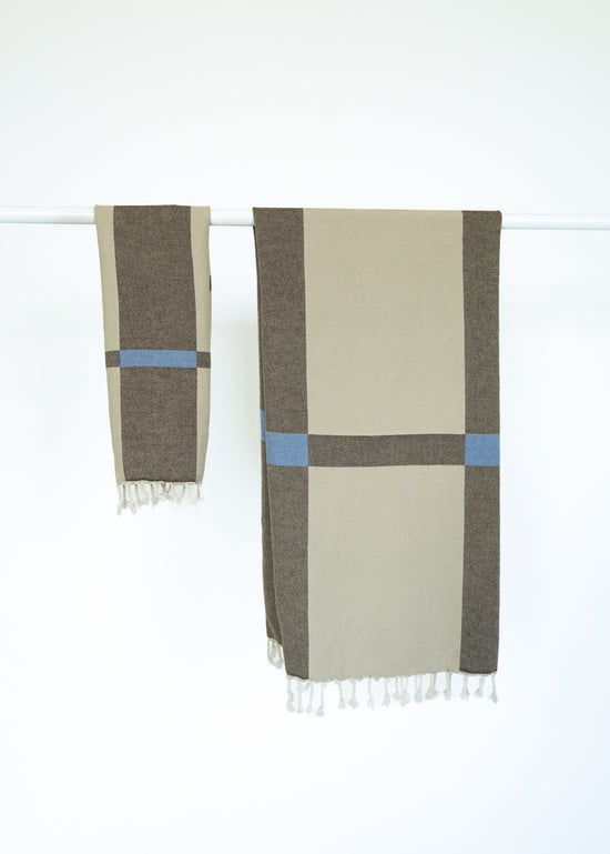 Fence Turkish Towel / Ash