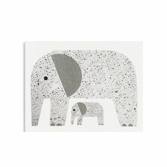 Elephant Mini Greeting Card