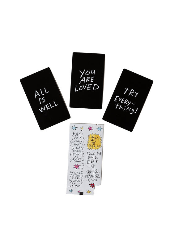 Cowgirl Tarot Sticker Pack