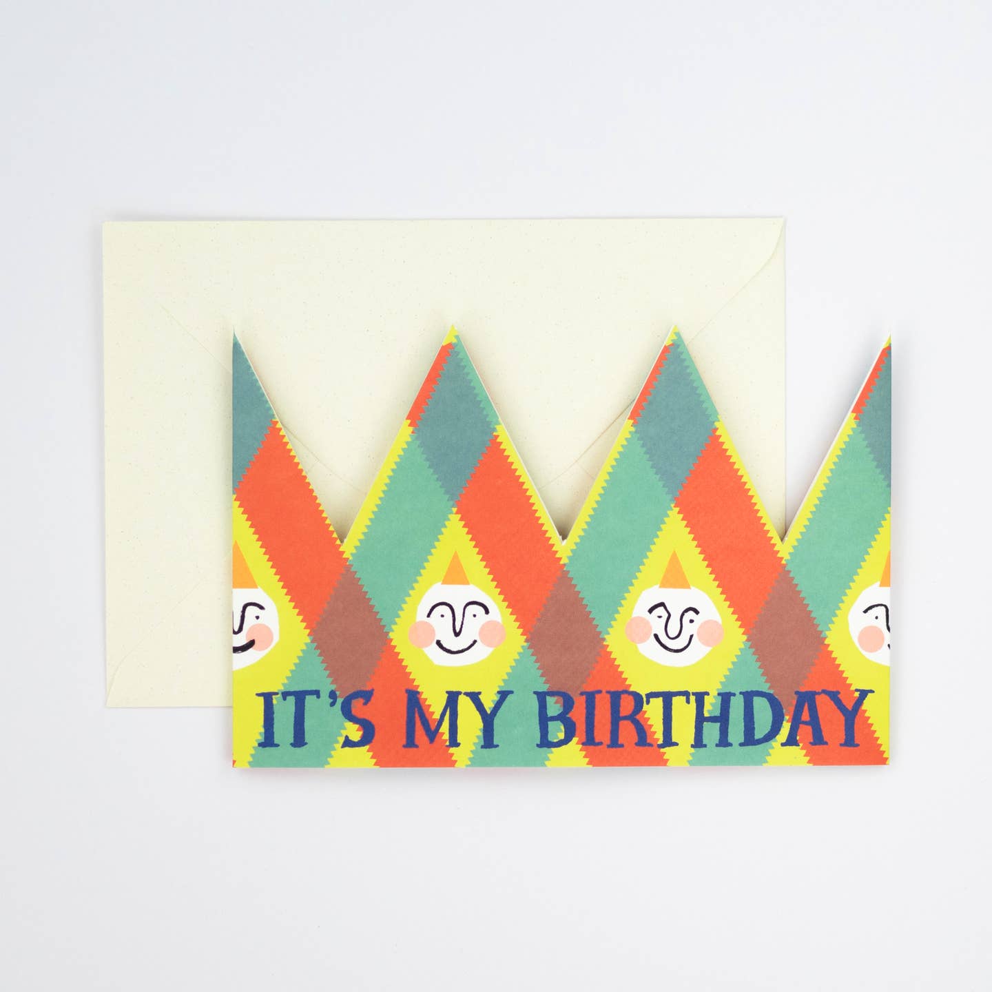 Birthday Greeting Card and Party Hat