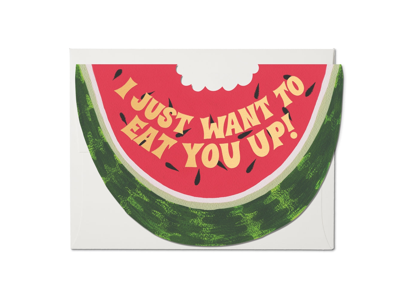 Watermelon Greeting Card