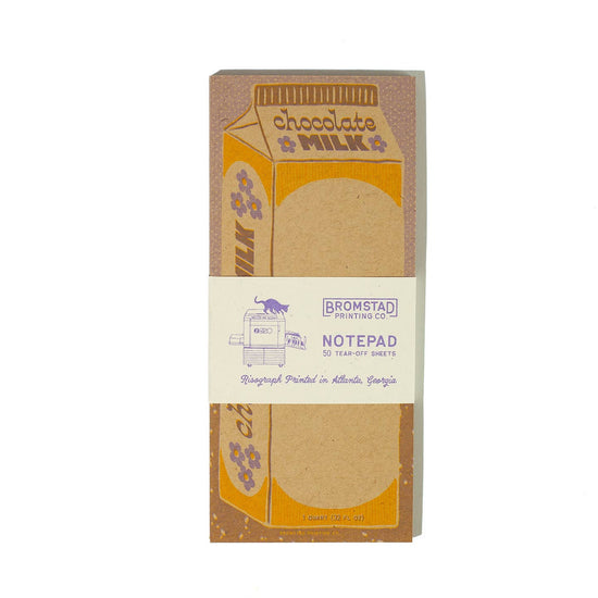 Chocolate Milk Notepad