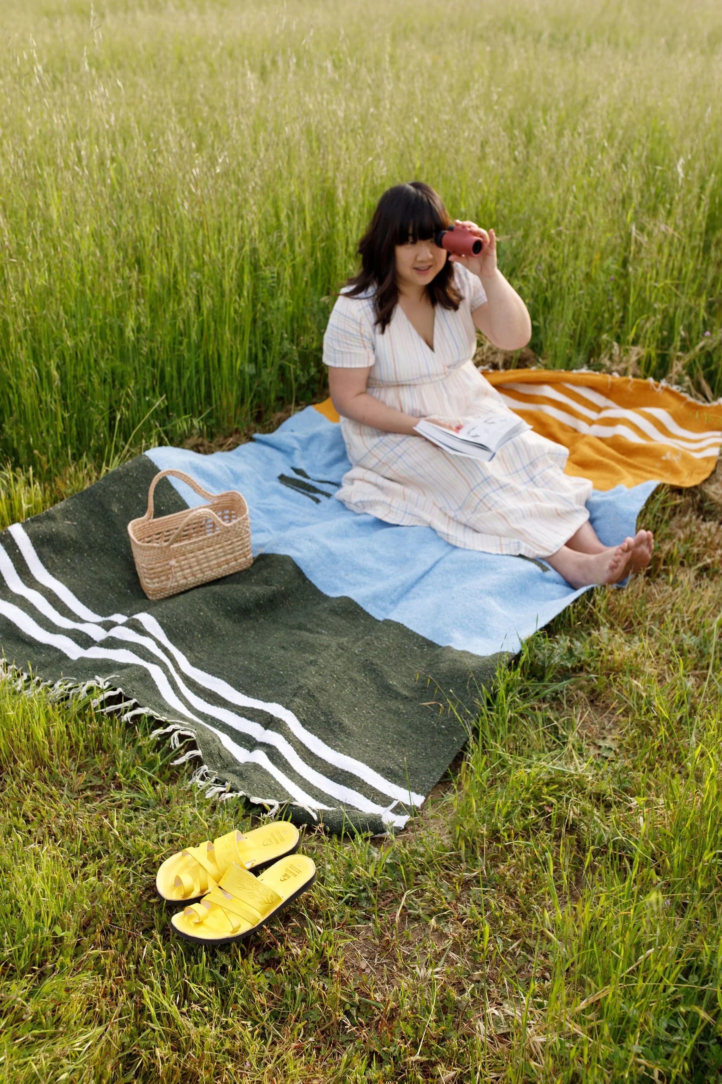 Horizonte Lago - Woven Blanket