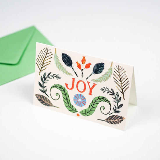 Joy Greeting Card