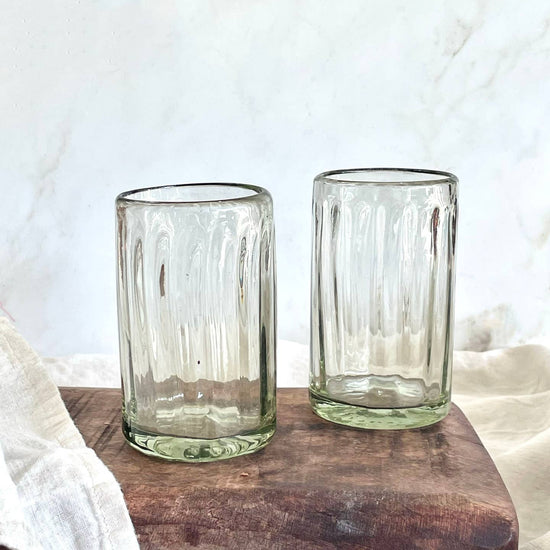 Fluted Glassware