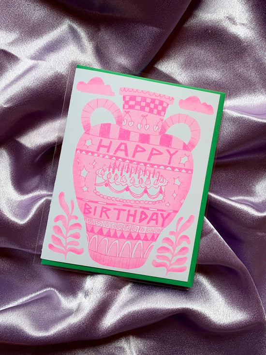 Birthday Vessel Greeting Card