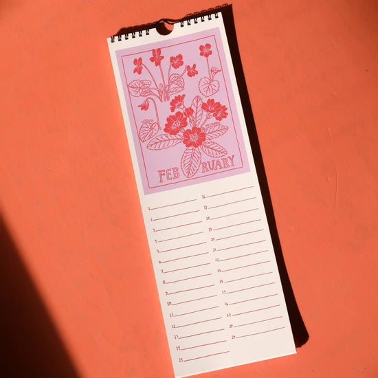 Birth Flower Calendar List