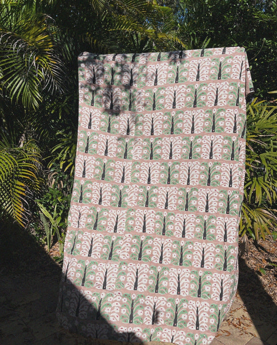 Textile Motif Coverlet