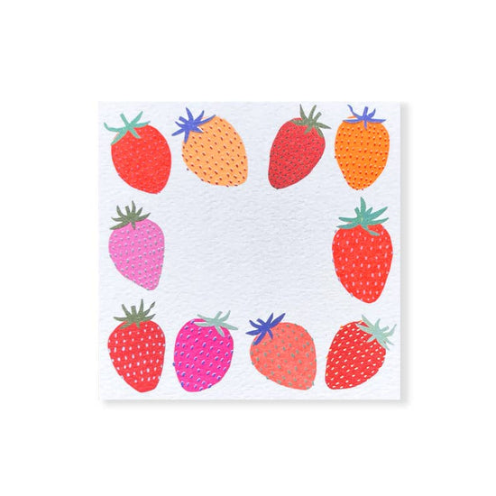 Strawberry Notecard Set