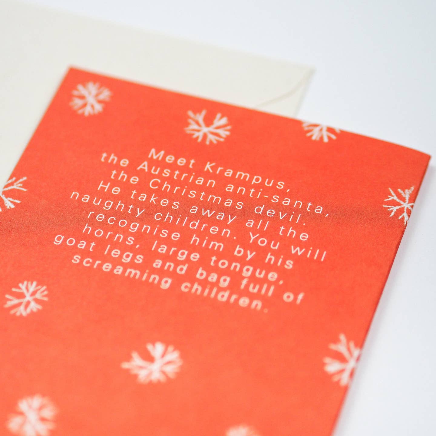 Krampus Greeting Card