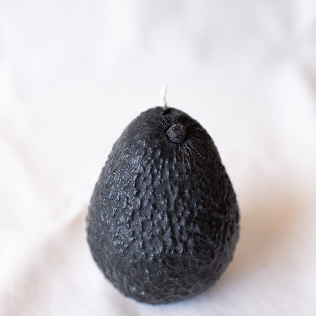 Avocado Shaped Beeswax Candle