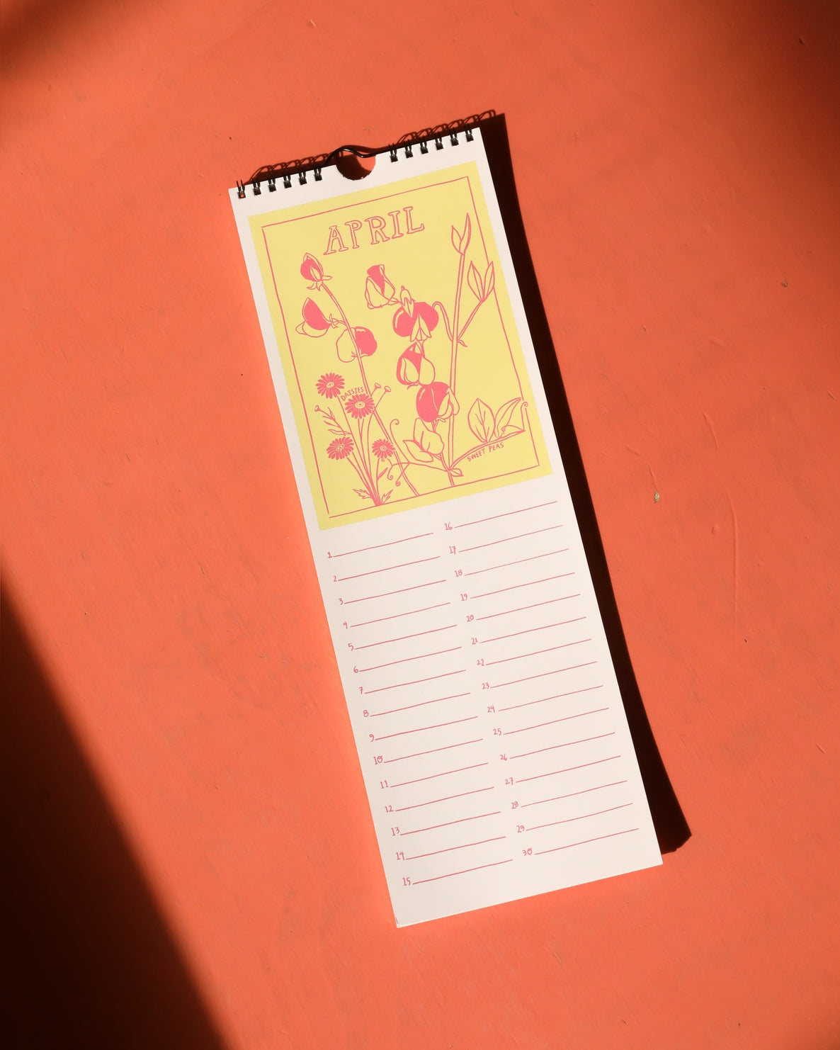 Birth Flower Calendar List