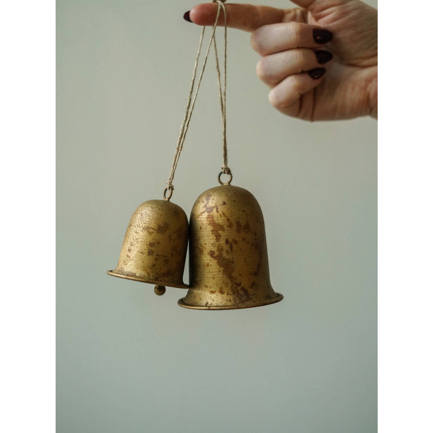 Vintage Enameled Gold Bell