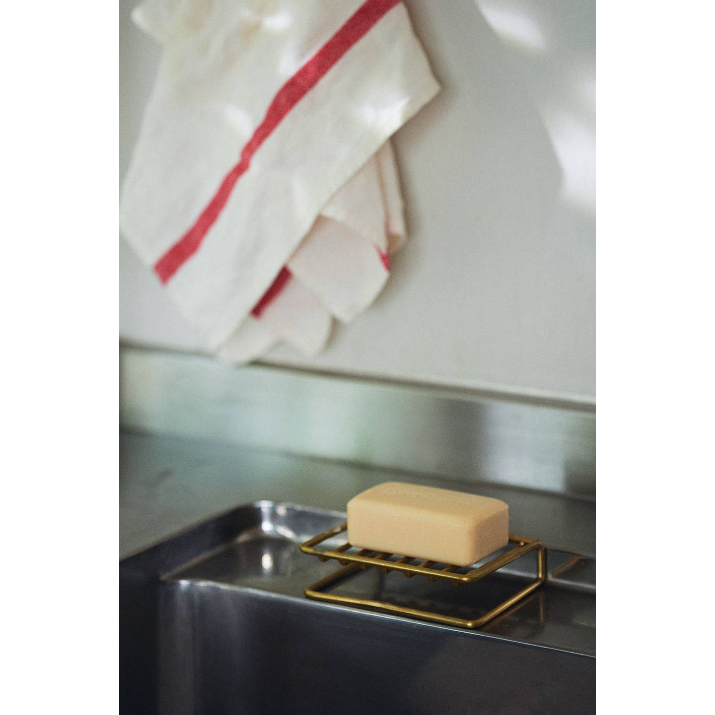 Brass Soap Stand