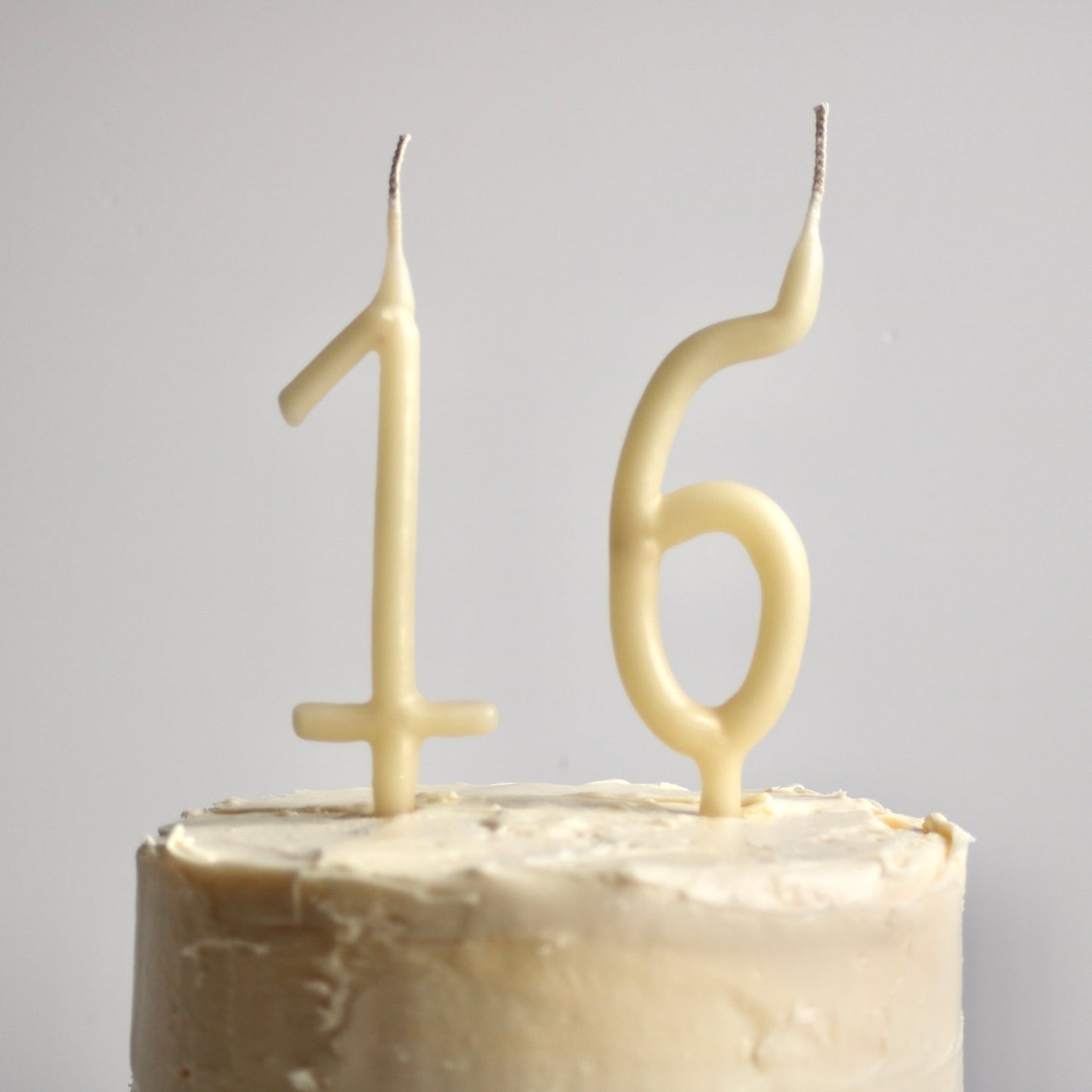 Hand Dipped Beeswax Number Candles