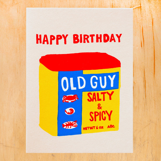 Load image into Gallery viewer, Happy Birthday Old Guy Greeting Card
