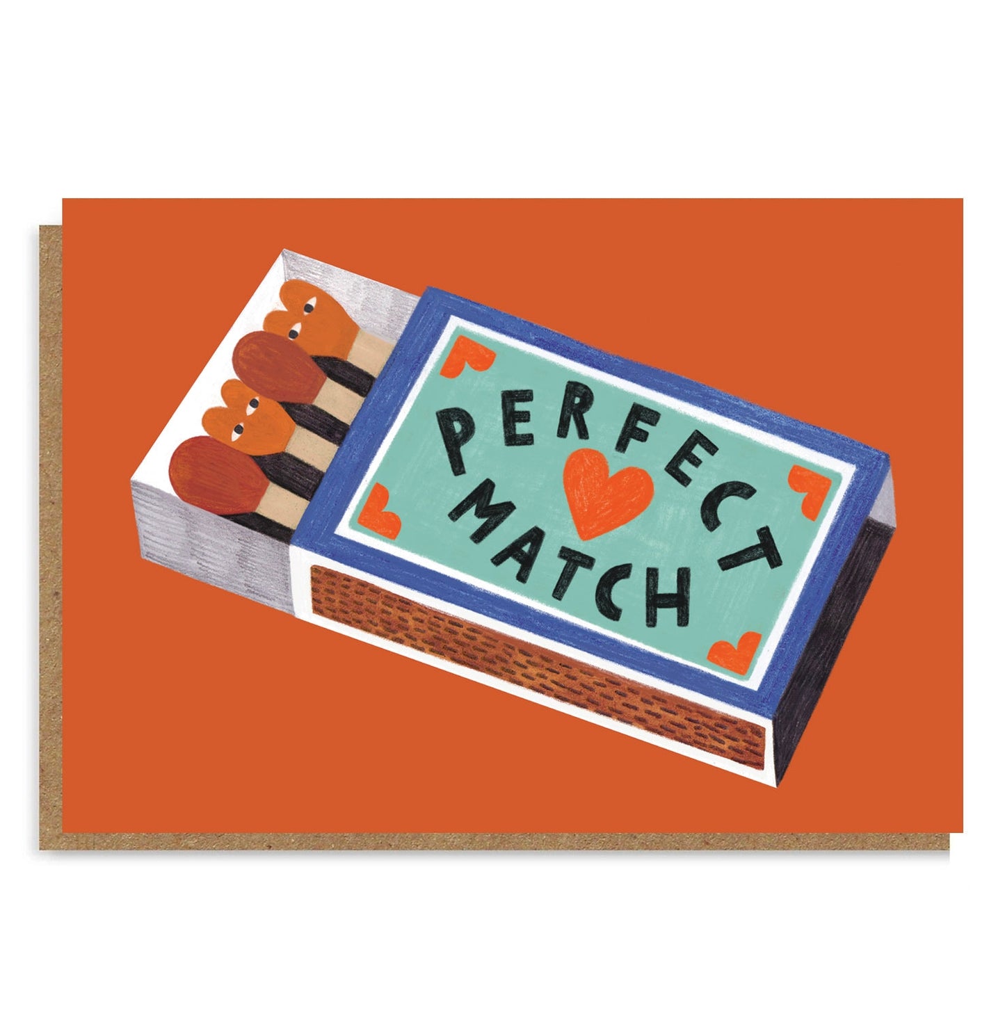 Perfect Match Greeting Card