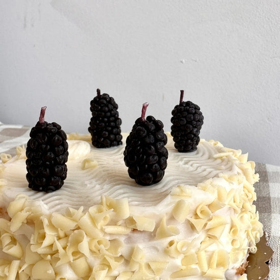 Blackberry Beeswax Candles