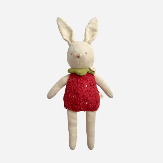 Strawberry Bunny Plush Toy