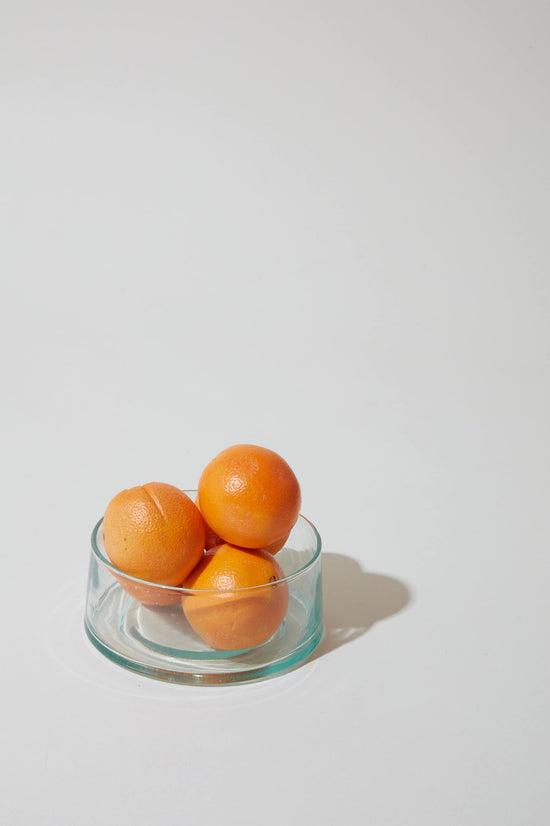 Glass Fruit Bowl