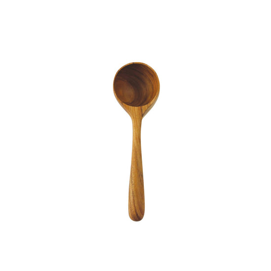 Long Teak Coffee Scoop