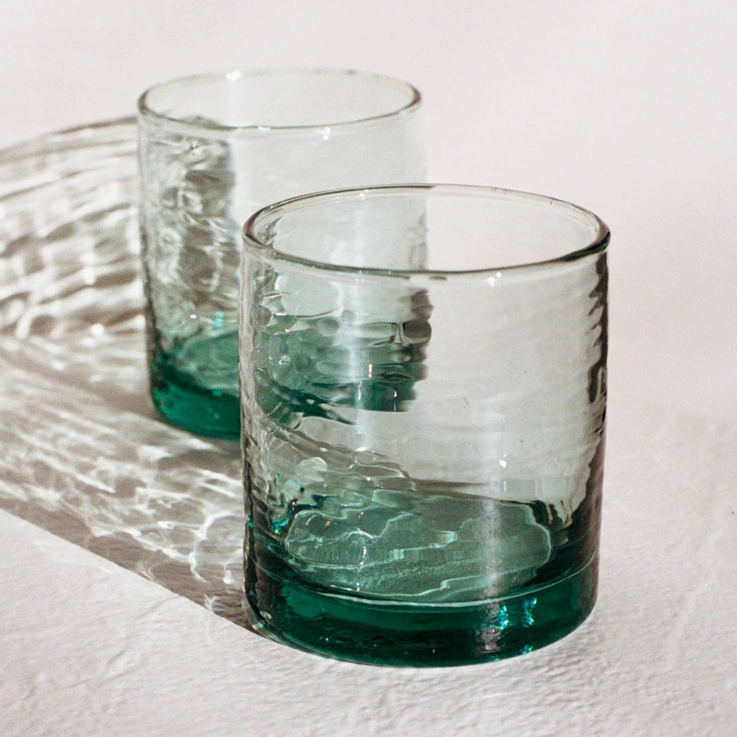 Rippled Handblown Glass