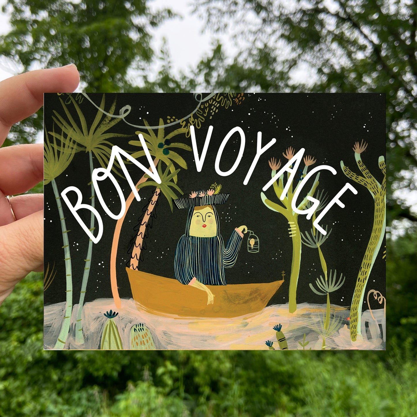 Load image into Gallery viewer, Bon Voyage Greeting Card
