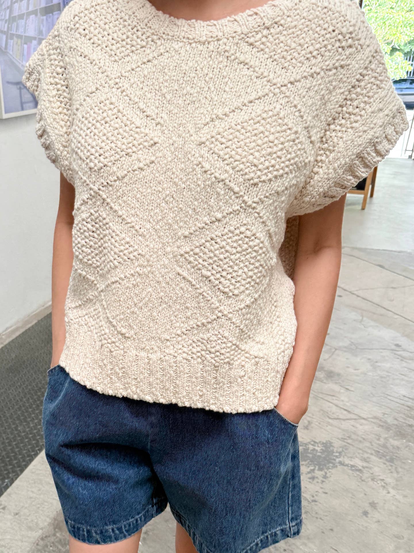 Alden Cotton Sweater Top