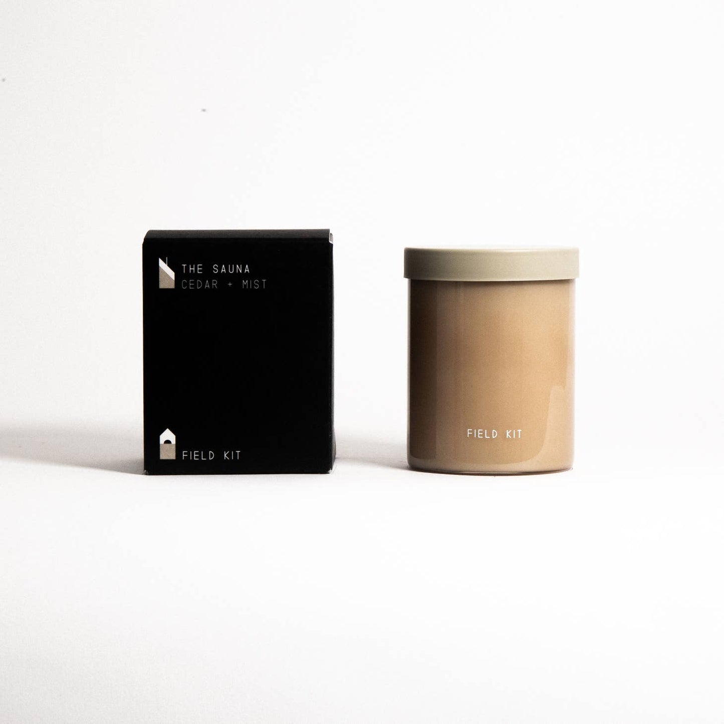 Glass Botanical Candle