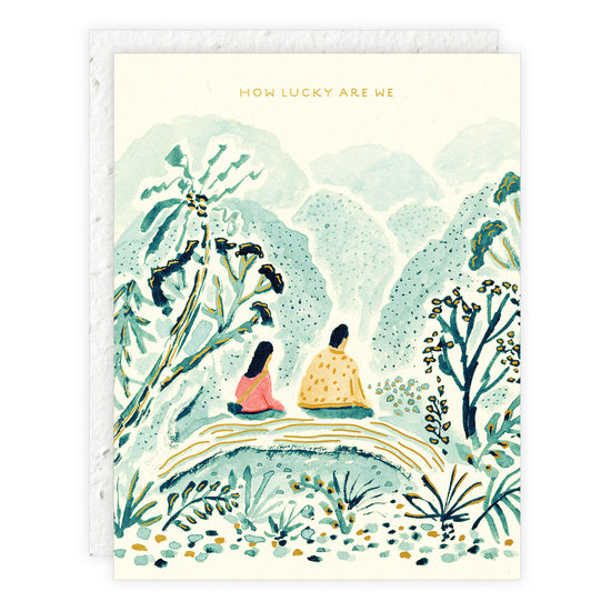 How Lucky - Plantable Greeting Card